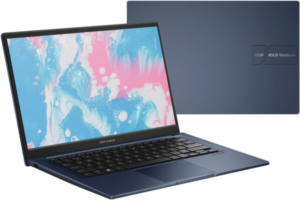 Vivobook Laptop, 14" FHD Display, I3-1215U, 16GB RAM, 512GB SSD, Wi-Fi 6, HDMI, Webcam, Touchpad, Windows 11 Home, Blue - Image 2