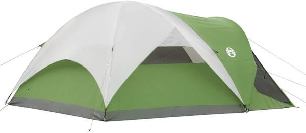 Evanston Screened Camping Tent, 6/8 Person Weatherproof Tent with Roomy Interior Includes Rainfly, Carry Bag, Easy Setup and Screened-In Porch - Image 3