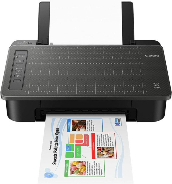TS302 Wireless, Single Function Inkjet Printer, Black, Works with Alexa - Image 2