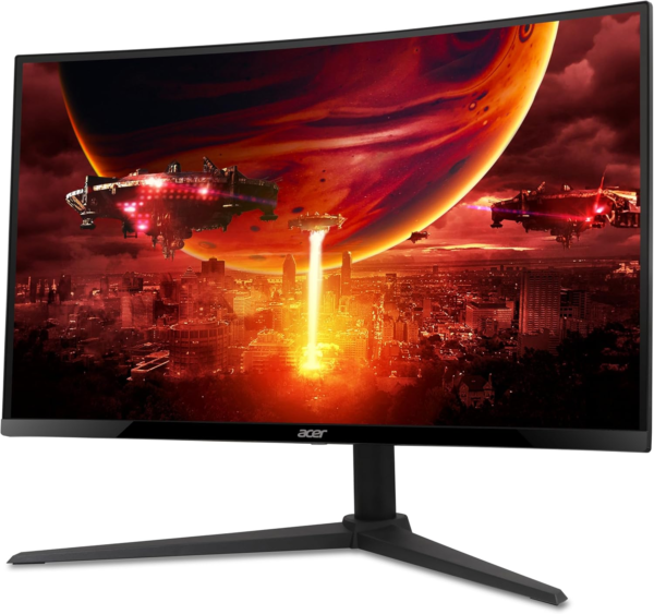 Nitro 27 Inch 1500R Curved Zero-Frame Full HD (1920 X 1080) Gaming Monitor | AMD Freesync Premium | up to 280Hz Refresh | 1Ms VRB | 1 X Display Port 1.4 and 2 X HDMI 2.0 Ports | XZ270 - Image 9