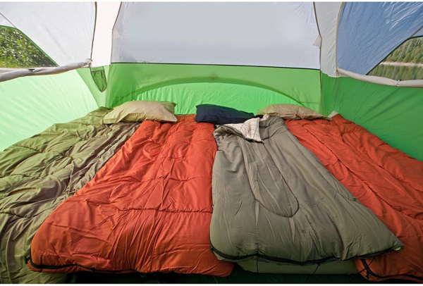Evanston Screened Camping Tent, 6/8 Person Weatherproof Tent with Roomy Interior Includes Rainfly, Carry Bag, Easy Setup and Screened-In Porch - Image 4