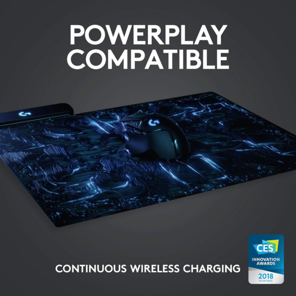 502 Lightspeed Wireless Gaming Mouse with Hero 25K Sensor, Powerplay Compatible, Tunable Weights and Lightsync RGB - Black - Image 5