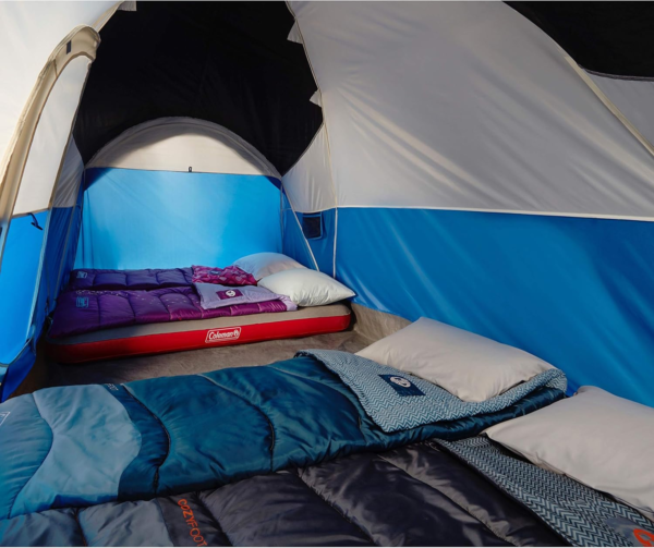 Montana Camping Tent, 6/8 Person Family Tent with Included Rainfly, Carry Bag, and Spacious Interior, Fits Multiple Queen Airbeds and Sets up in 15 Minutes - Image 6