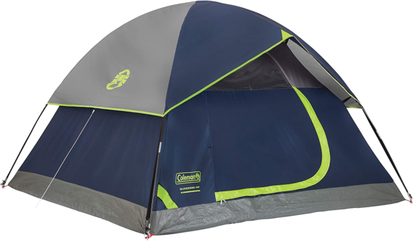 Sundome 3-Person Tent with Rainfly, Weatherproof Tent Sets up in 10 Mins