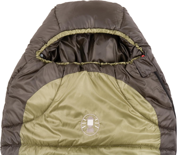 North Rim 0°F Big & Tall Sleeping Bag, Cold-Weather Mummy Sleep Sack with No-Snag Zipper & Adjustable Hood for Warmth & Ventilation - Image 2