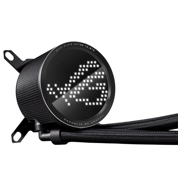 ROG RYUO III 360 ARGB All-In-One AIO Liquid CPU Cooler 360Mm Radiator, Asetek 8Th Gen Pump Solution, Anime Matrix™ LED Display and ROG AF 12S ARGB Fan. - Image 7